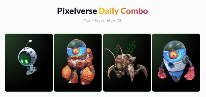 Daily Combo Cards for 28 September, 2024